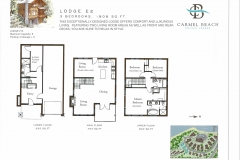 Lodge 13 Floor Plan and Bedding Configuration