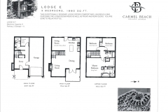 Lodge 17 Floor Plan + Bedding Configuration