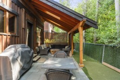 Back yard area