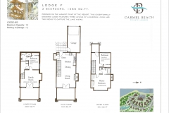 Lodge 23 Floor Plan & Bedding Configuration