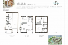 Lodge 12 Floor Plan & Bedding Configuration