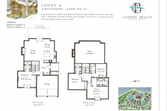 Lodge 4 Floor Plan & Bedding Configuration